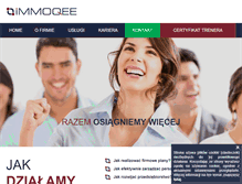Tablet Screenshot of immoqee.com